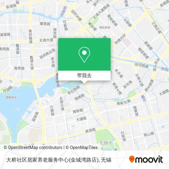 大桥社区居家养老服务中心(金城湾路店)地图