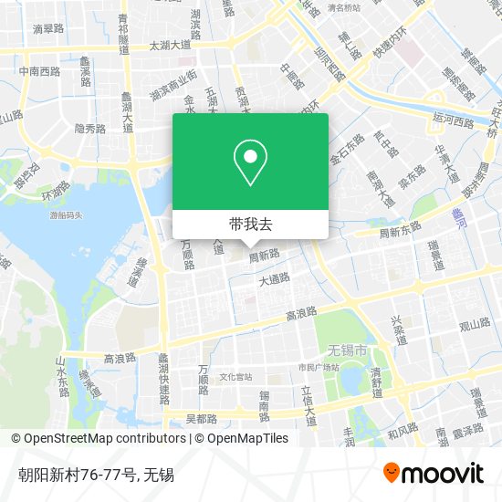 朝阳新村76-77号地图