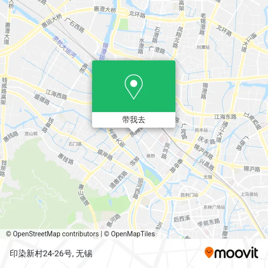印染新村24-26号地图