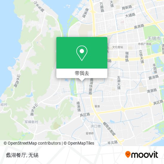 蠡湖餐厅地图