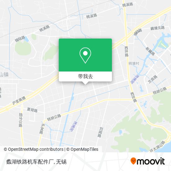 蠡湖铁路机车配件厂地图