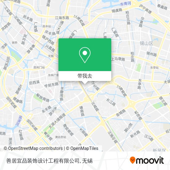 善居宜品装饰设计工程有限公司地图