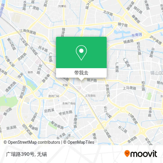 广瑞路390号地图