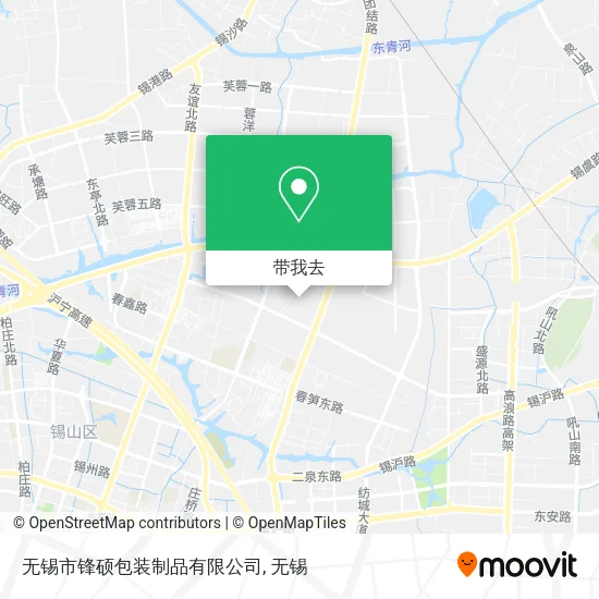 无锡市锋硕包装制品有限公司地图