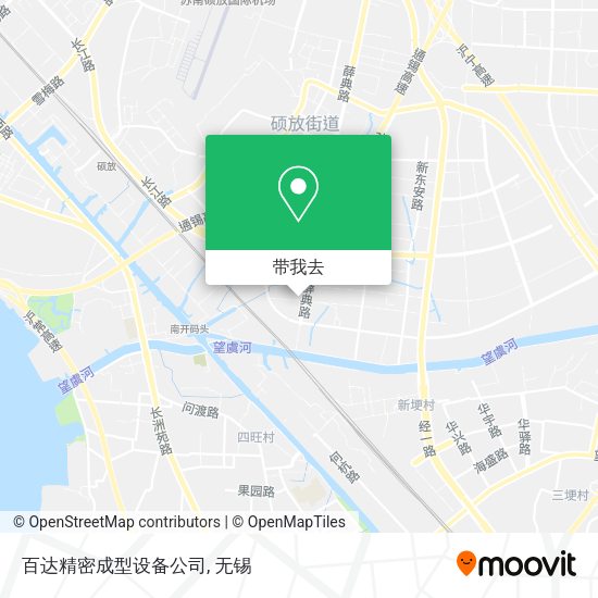 百达精密成型设备公司地图