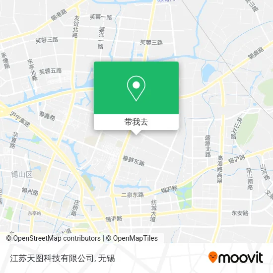 江苏天图科技有限公司地图