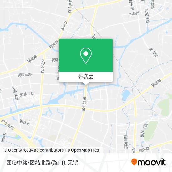 团结中路/团结北路(路口)地图
