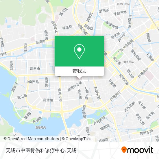 无锡市中医骨伤科诊疗中心地图