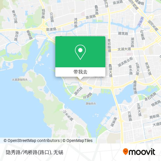 隐秀路/鸿桥路(路口)地图