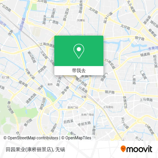 田园果业(康桥丽景店)地图
