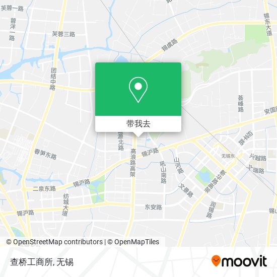 查桥工商所地图