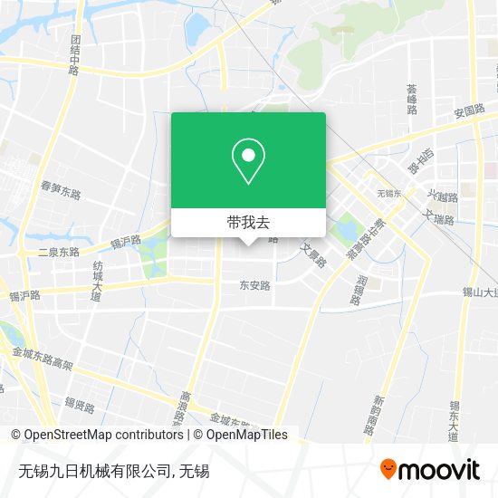 无锡九日机械有限公司地图