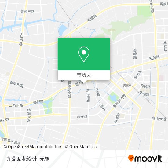 九鼎贴花设计地图