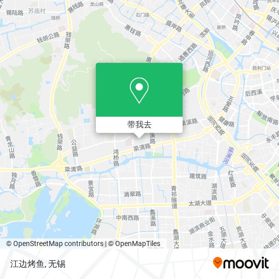 江边烤鱼地图
