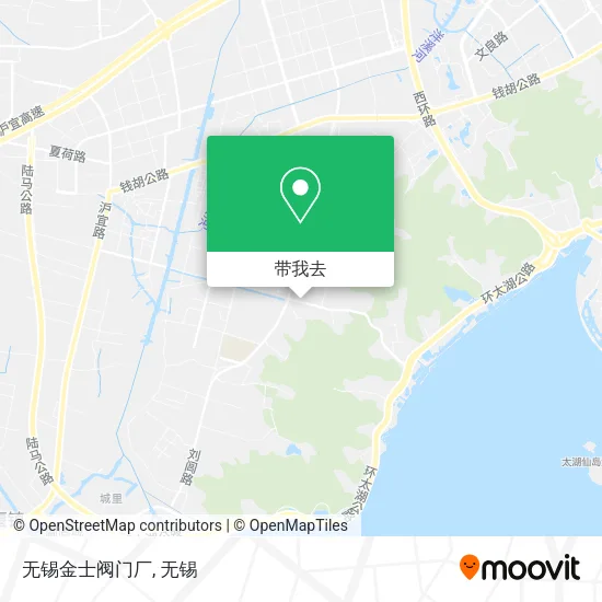 无锡金士阀门厂地图
