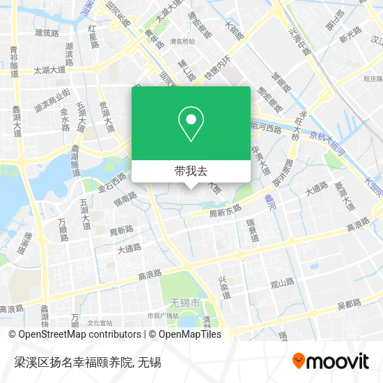 梁溪区扬名幸福颐养院地图