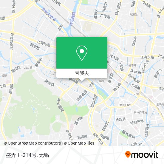 盛弄里-214号地图