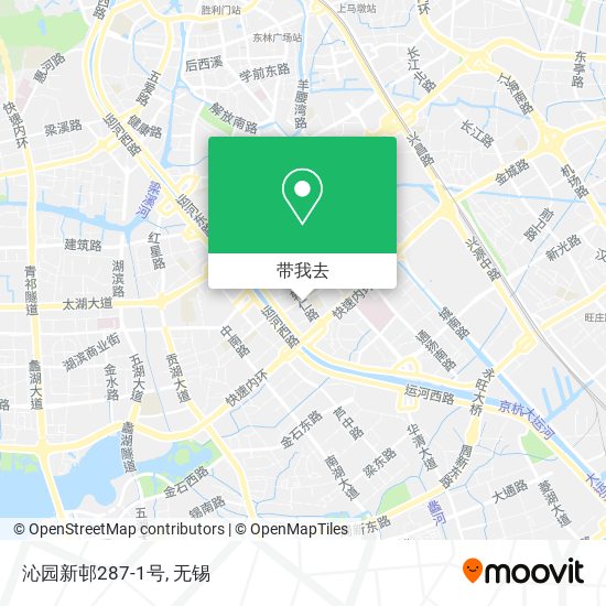 沁园新邨287-1号地图