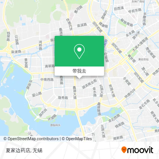 夏家边药店地图