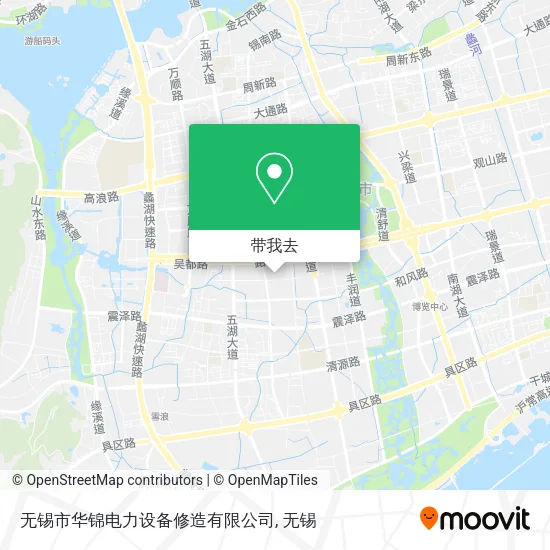无锡市华锦电力设备修造有限公司地图