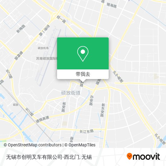 无锡市创明叉车有限公司-西北门地图