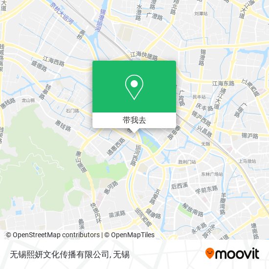 无锡熙妍文化传播有限公司地图
