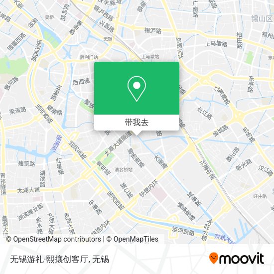 无锡游礼·熙攘创客厅地图