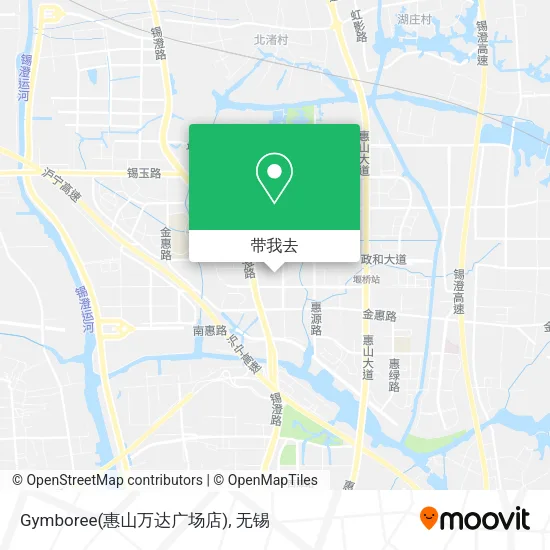 Gymboree(惠山万达广场店)地图