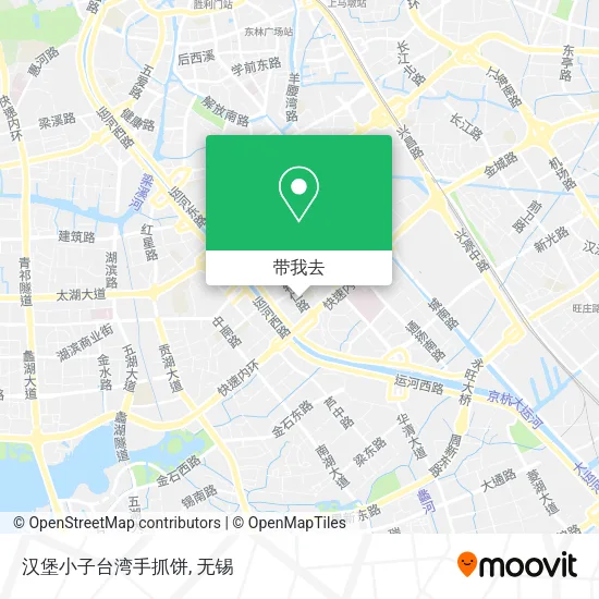 汉堡小子台湾手抓饼地图