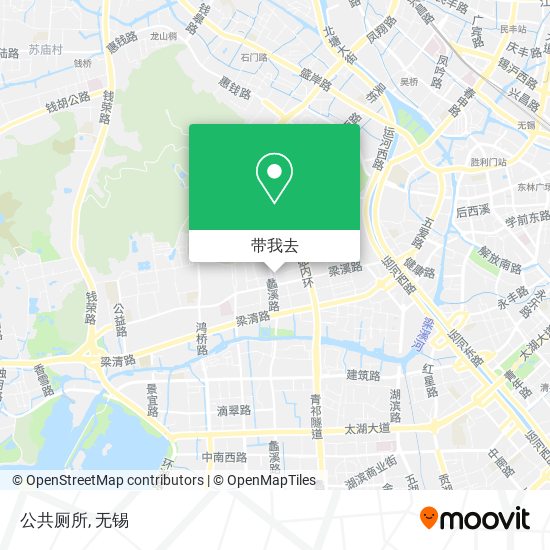 公共厕所地图