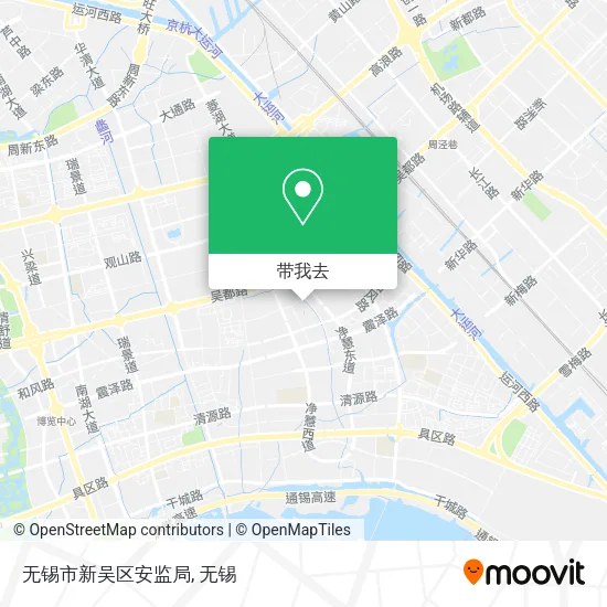 无锡市新吴区安监局地图