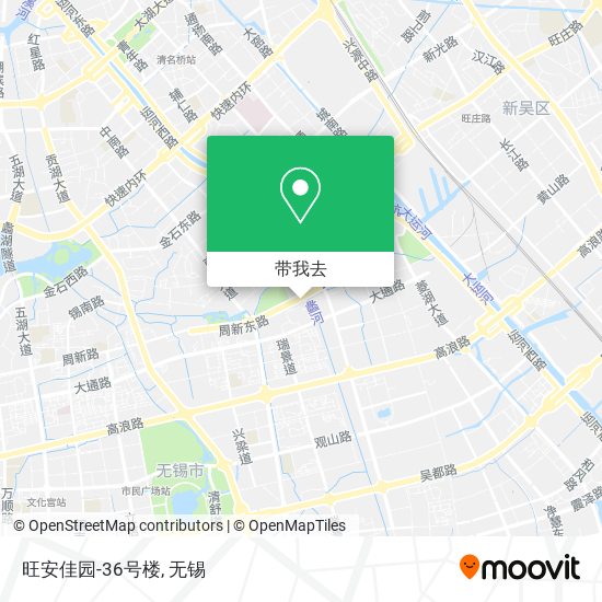 旺安佳园-36号楼地图