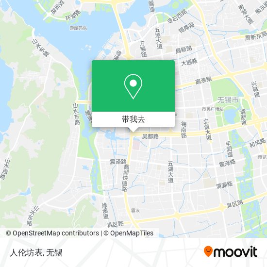 人伦坊表地图