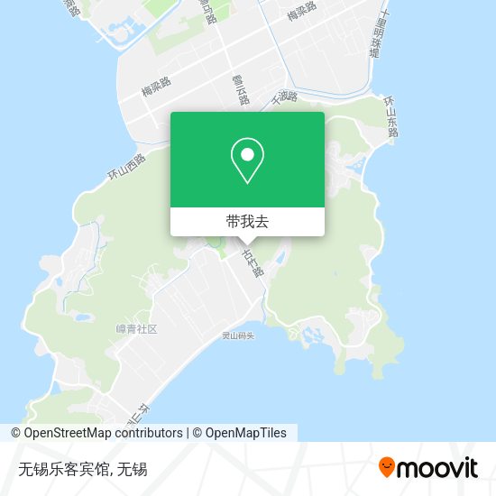 无锡乐客宾馆地图