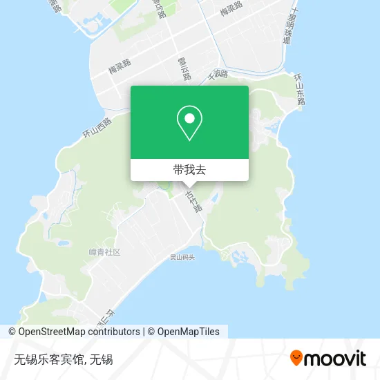 无锡乐客宾馆地图