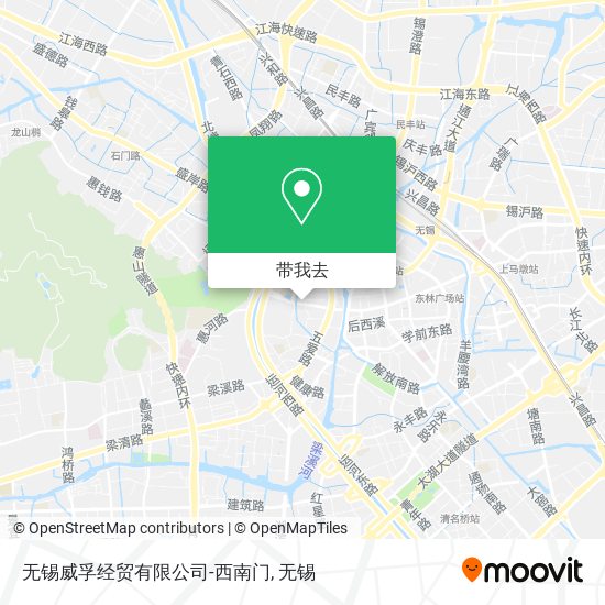 无锡威孚经贸有限公司-西南门地图