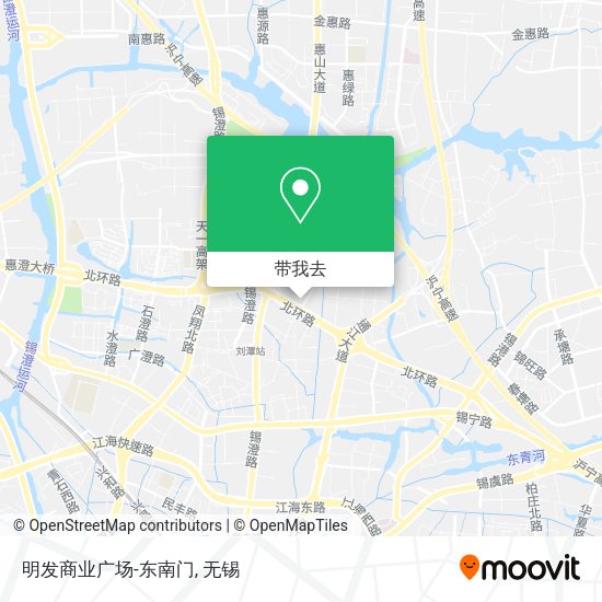 明发商业广场-东南门地图