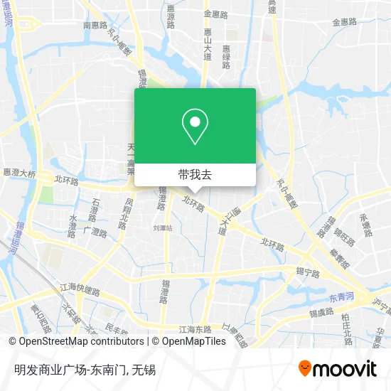 明发商业广场-东南门地图