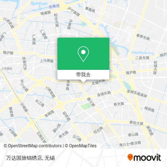 万达国旅锦绣店地图