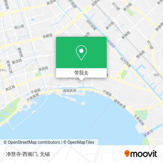 净慧寺-西南门地图