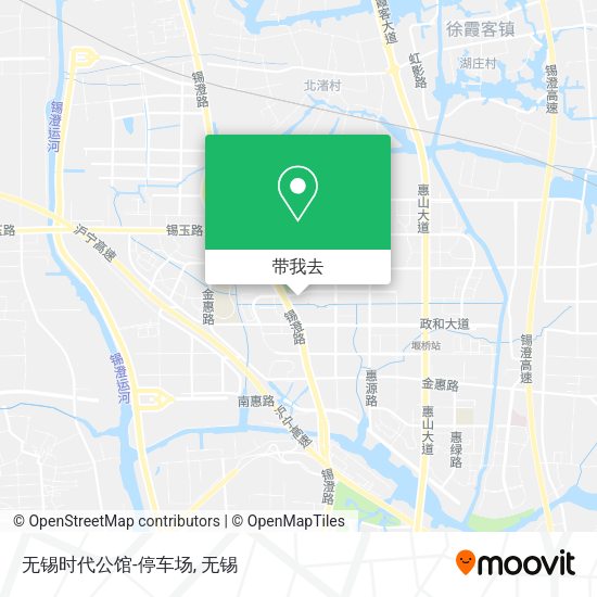 无锡时代公馆-停车场地图