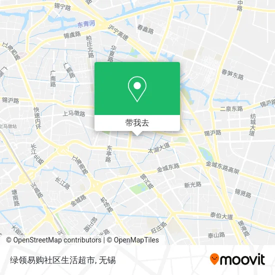 绿领易购社区生活超市地图