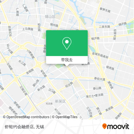 虾蛙约会融侨店地图