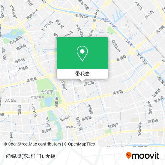 尚锦城(东北1门)地图