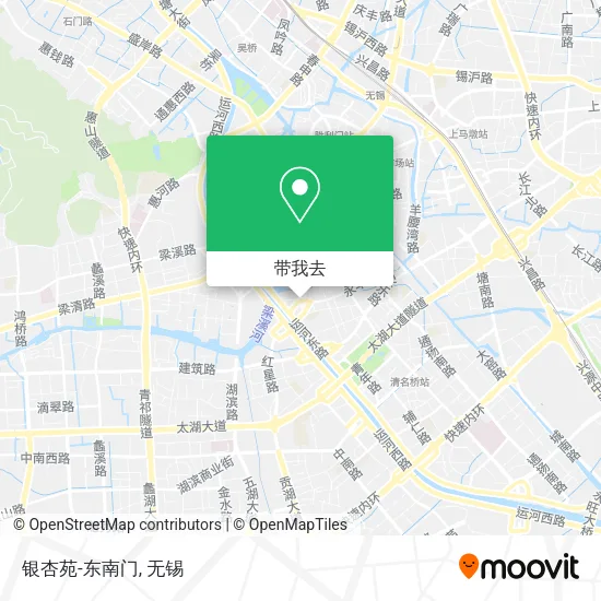 银杏苑-东南门地图