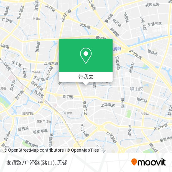 友谊路/广泽路(路口)地图
