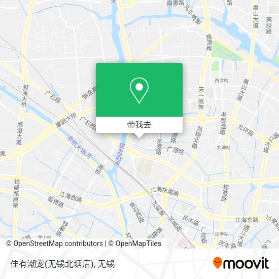 佳有潮宠(无锡北塘店)地图