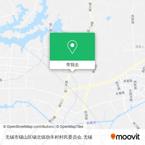 无锡市锡山区锡北镇劲丰村村民委员会地图