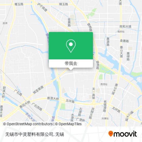 无锡市中灵塑料有限公司地图