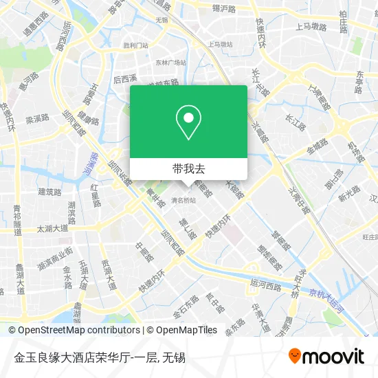 金玉良缘大酒店荣华厅-一层地图